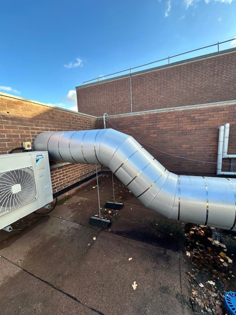 Ductwork installation