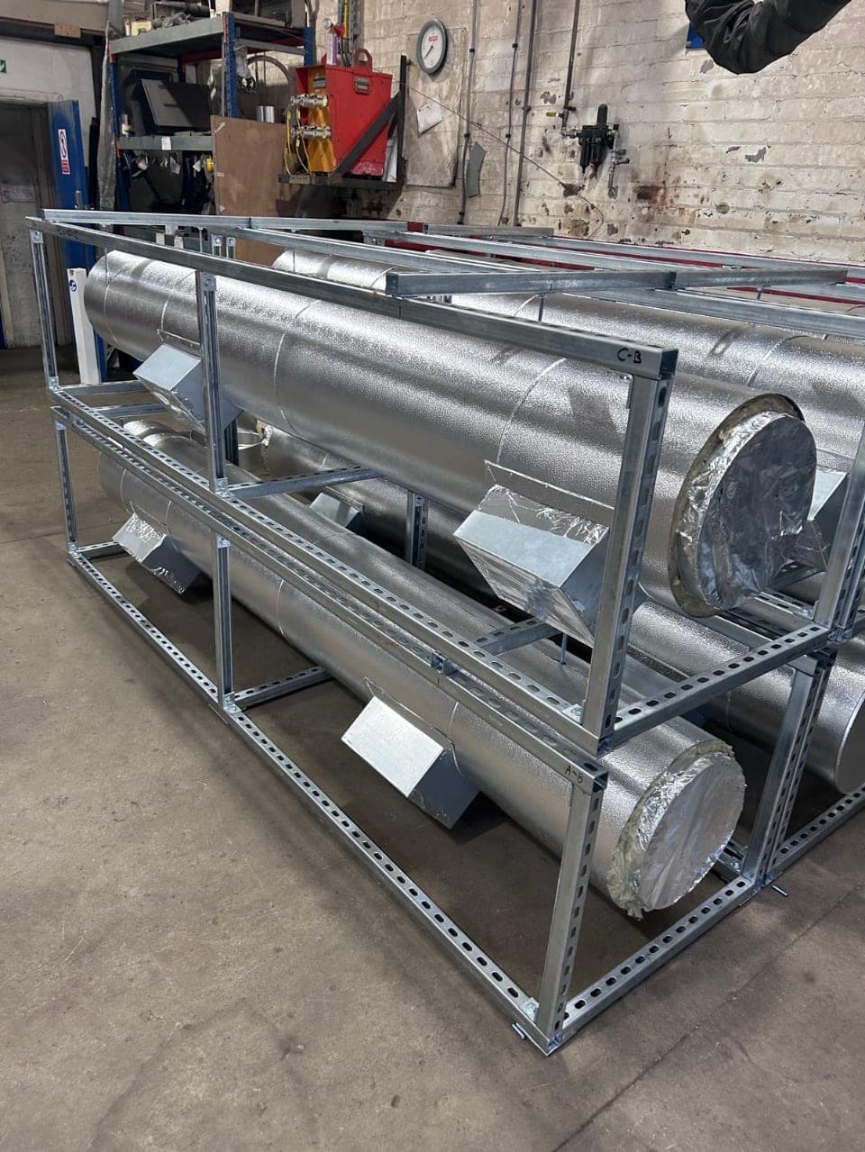 Insulation fabrication workshop
