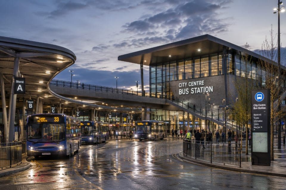 Transport infrastructure building